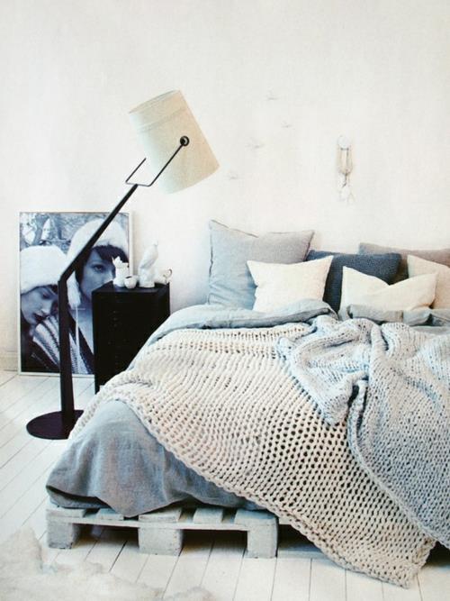 DIY tinker -ideoita sängynrunko Viileät huonekalut Euro -lavat