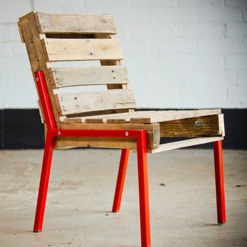ideoita tuolin selkänoja Viileät huonekalut eurolavoilta DIY