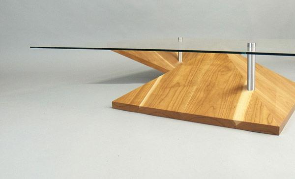 Sohvapöytä puinen suunnittelija olohuoneen pöytälevy