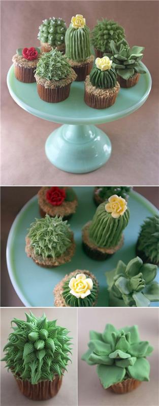 Cupcakes reseptit kaktus tartlets kokeneille käyttäjille