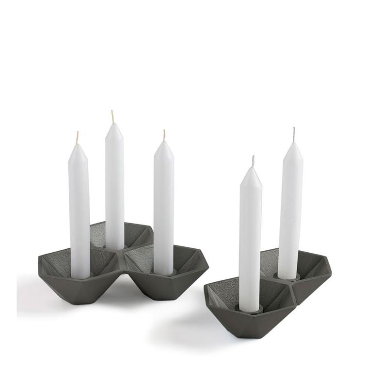 DIY -ideoita Pienet koristeelliset kynttilänjalat