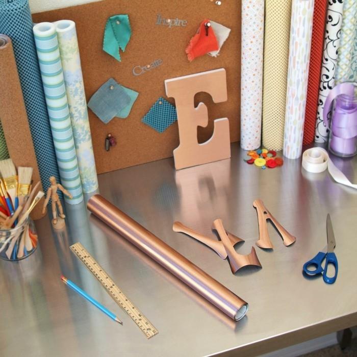 DIY -ideoita koti -ideoita näpertelyideoita vedä kultapaperia