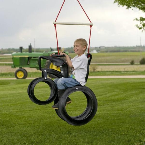 DIY huonekalut autonrengas lapsi ilo swing
