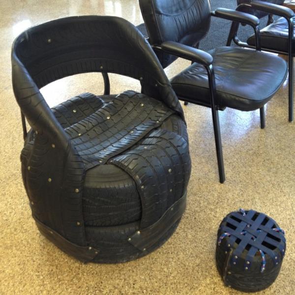 DIY -huonekalut auton rengastuolista