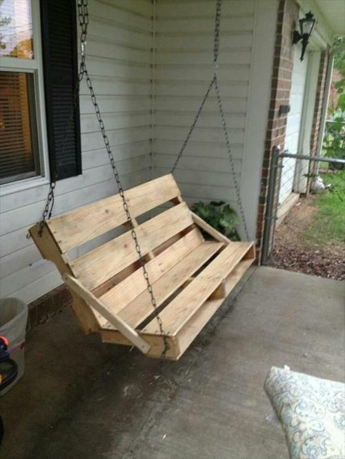 DIY swing eurolavat puutarhakuisti