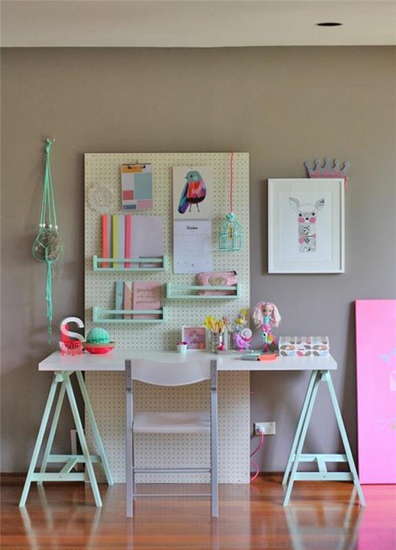 DIY -työpöytä rakenna itsellesi puupaneelin tyylikkäitä väriä