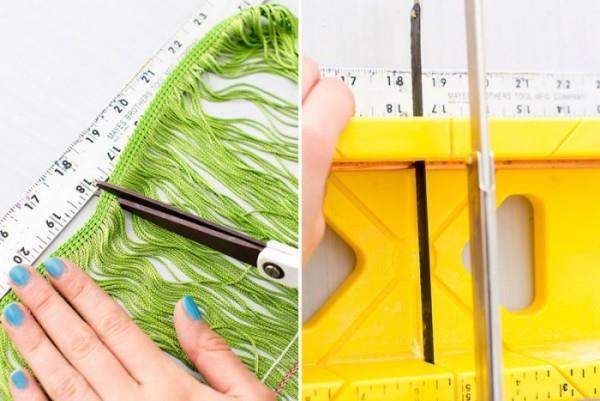 Mittaa leikatut DIY -joulukuusi -käsityöideat oikein