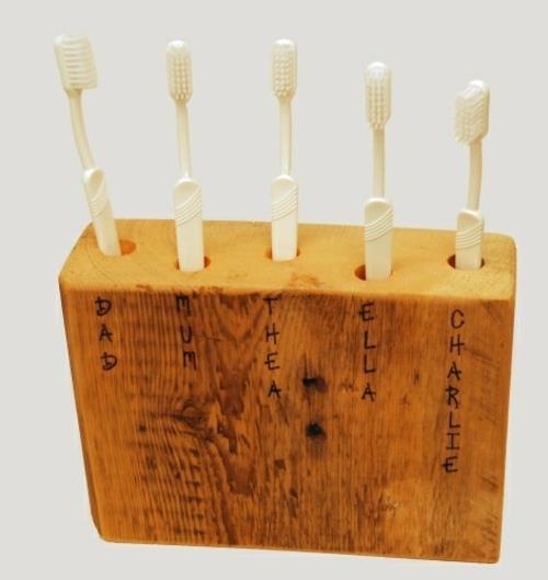 DIY hammasharjapidike ideoita puu