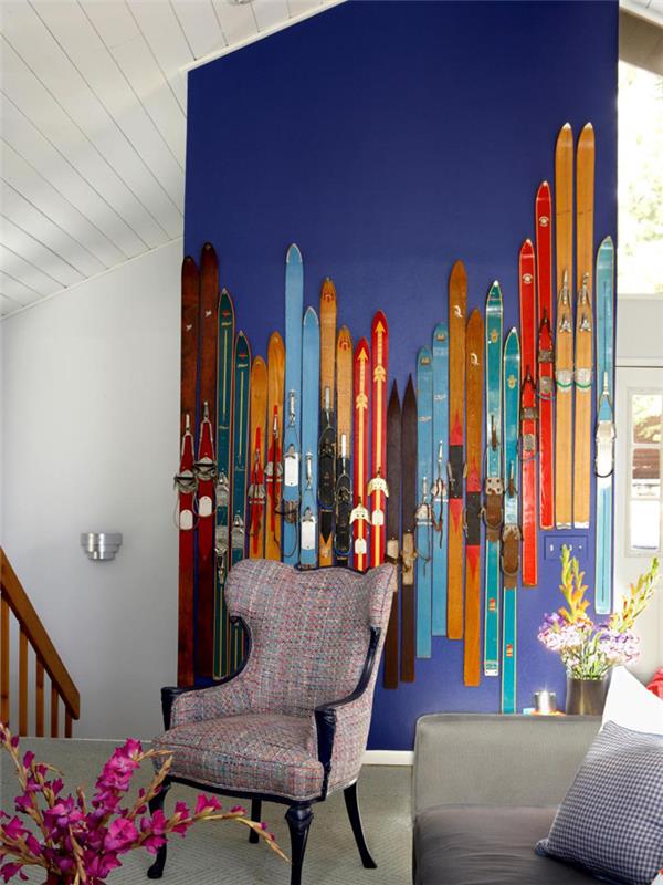 DIY huonekalujen kierrätysideoita DIY -inspiraatioseinäsuunnittelu tee seinäkoristelu itse
