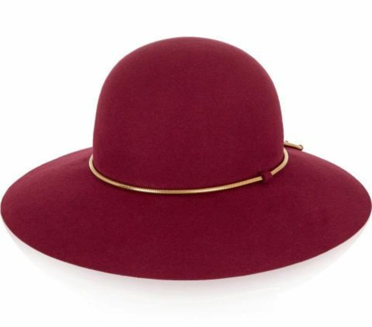 Naisten hatut huopahattu kirsikanpunainen Naisten muotivinkit ja muotoiluvinkit