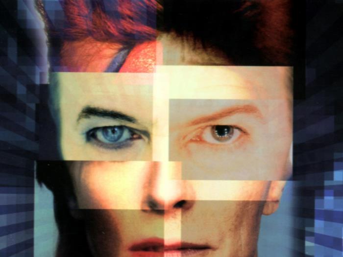 David Bowien silmät kollaasi