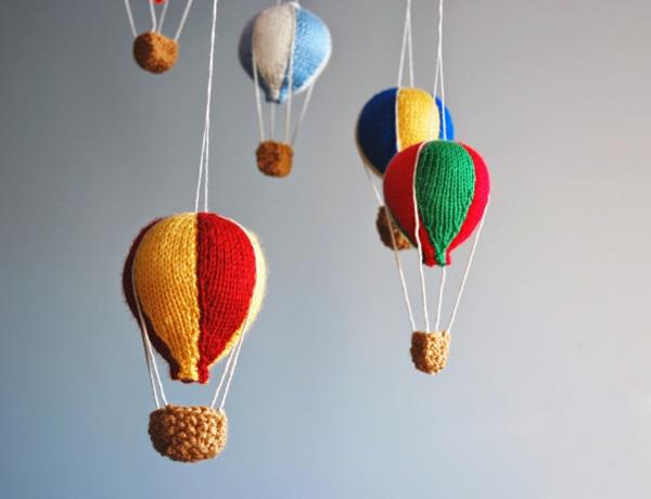 Deco lastenhuoneen sisustusideoita ilmapallo