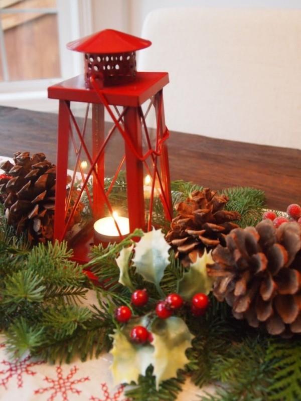 Joulukoristeita - koristele kynttilöitä