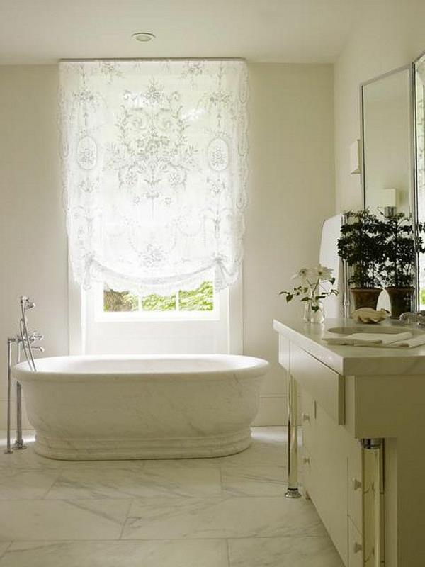 Ikkunan suunnittelu valoverhot rullakaihtimet kylpyhuone