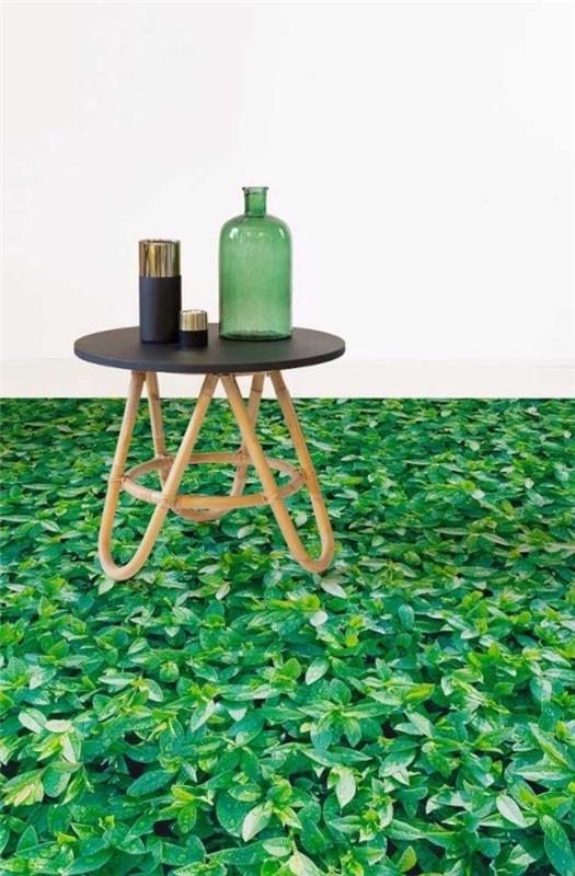 Suunnittelun inspiraatiota - vihreä lattia