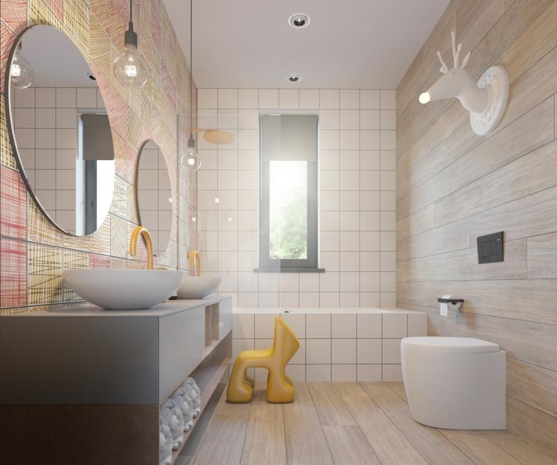 Suunnittelija lastentarha ideoita kylpyhuone kylpyhuone laatat koristelu