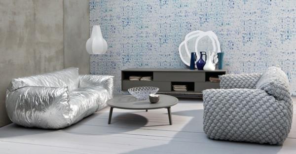 Design -sohva irrotettavalla päällisellä, austronaut glamourous