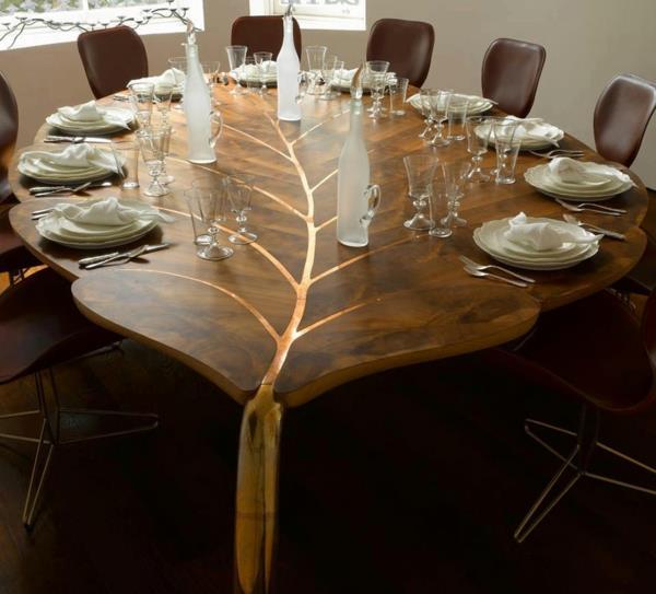 Taulukot sohvapöydät ruokapöydät jättää puuta