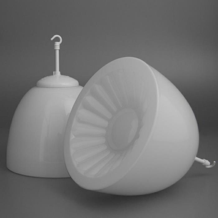 Suunnitteluvalot Skinflint Design valkoiset lampunvarjostimet