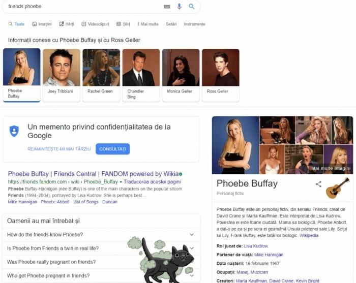 Parhaat Googlen pääsiäismunat phoebe buffay hassut