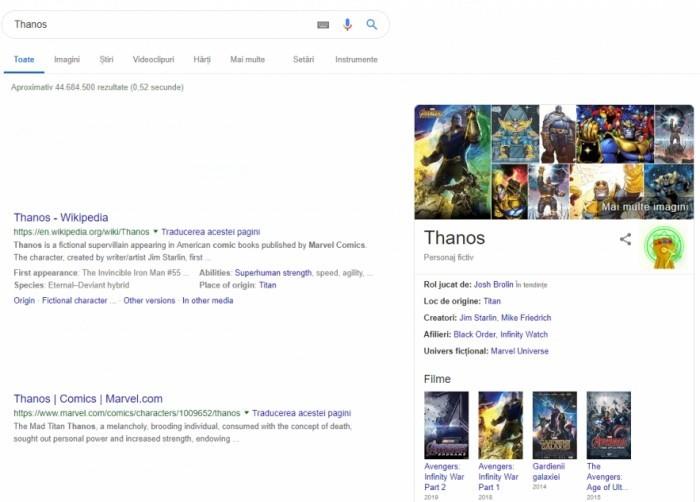 Paras Googlen pääsiäismunat thanos minipeli vitsi