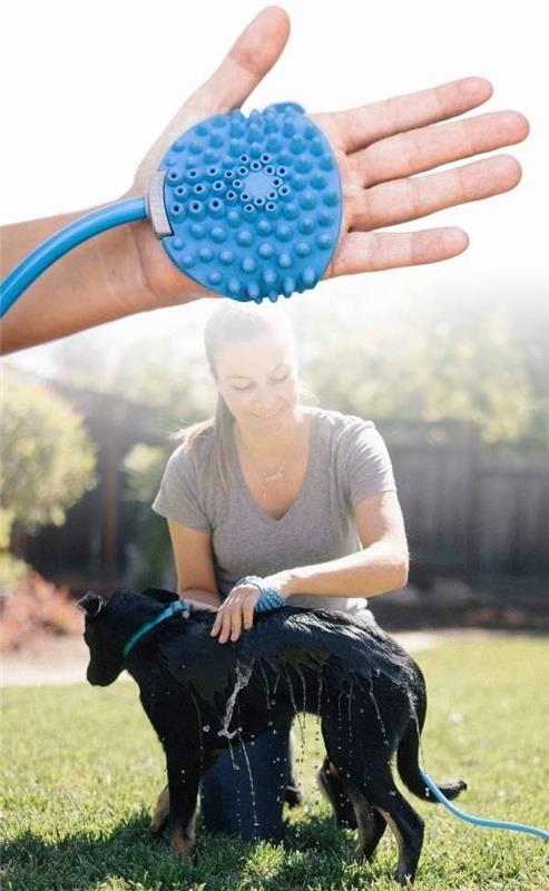 Parhaat älykkäät kodin gadgetit lemmikkieläimille aquapaw -koirat pesevät helposti