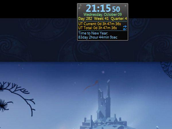 DigitalClock -gadgetit Windows 7: lle ilmaiseksi