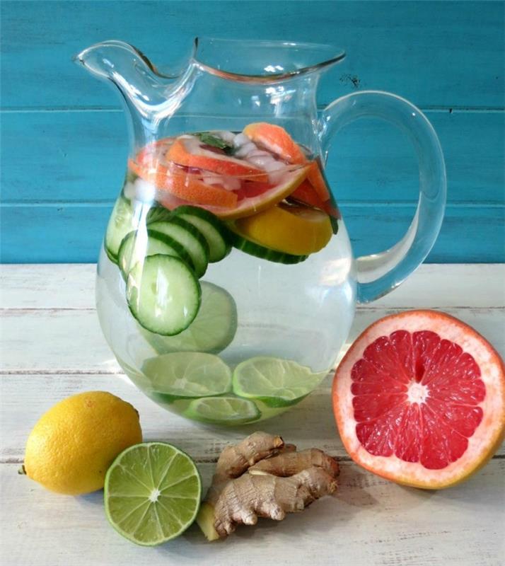 Ruokavalion reseptit appelsiininkuoren terveellistä vettä vastaan