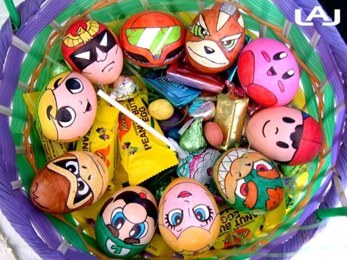 Munat maalaavat kasvot pääsiäismunat tekevät munista kasvot maalaa pääsiäiskoristeet itse supermario
