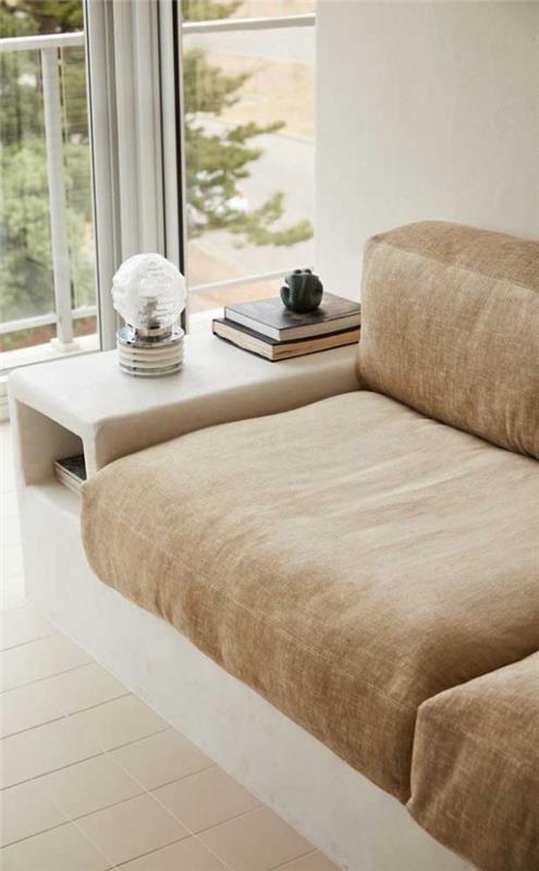 Ivory - sohva olohuoneen suunnitteluun