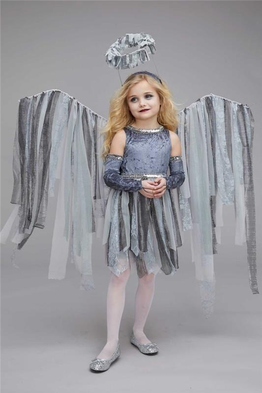 Tinker -enkelisiivet paperilevyillä tekevät lasten pukuja