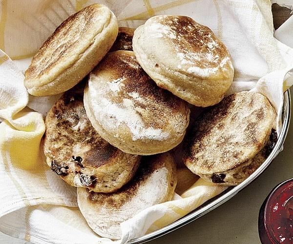 Paista englantilaisia ​​muffinsseja itse Resepti kotitekoisia leivonnaisia
