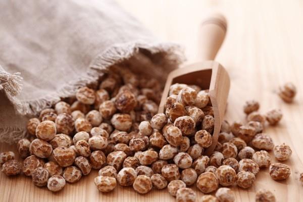Tigernuts hienoja terveellisen ruokavalion ideoita