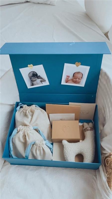 Vauvan matkamuistolaatikko - asioita, joita ei saisi puuttua, samoin kuin muita DIY -vinkkejä kenkälaatikon laatikkoon