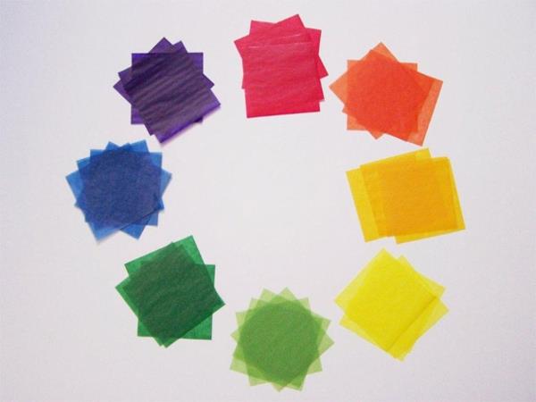 Faltsterne tinker paper star -väriset lohikäärmepaperin neliöt