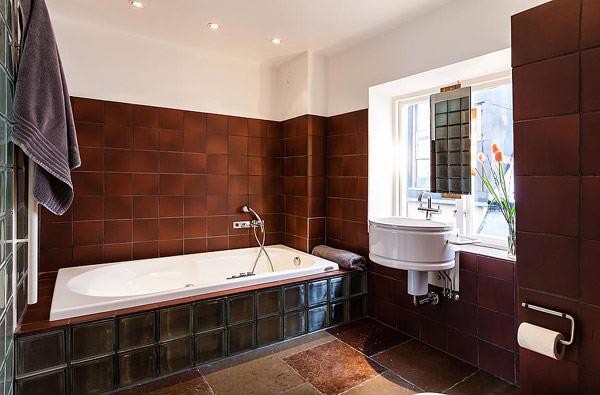 Fantastic duplex Stockholm-Gamla Stan moderni kylpyhuone