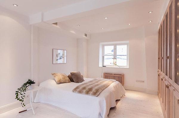 Fantastic duplex Stockholm-Gamla Stan skandinaavinen makuuhuone