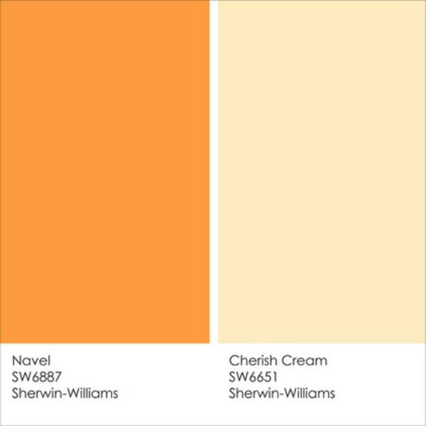 kremig -navan värisuunnittelu- ja seinämaaliideoita