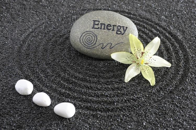 Feng Shui kuvaa jokikivien positiivista energiaa