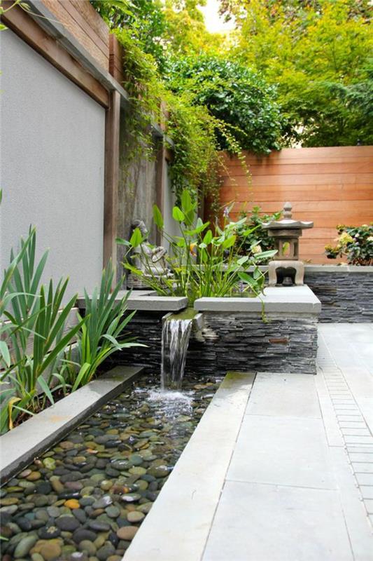 Feng Shui garden kuvat puutarhakasvit positiivista energiaa