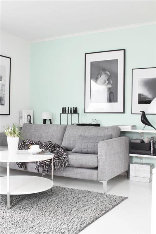 Feng Shui -olohuone kuvaa positiivista energiaa