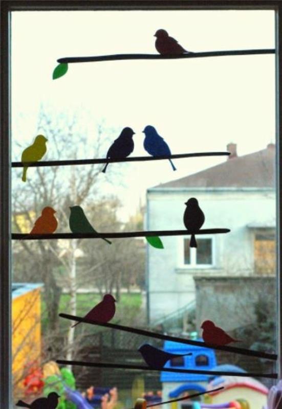 Tinker ikkuna kuvia lasten lintu