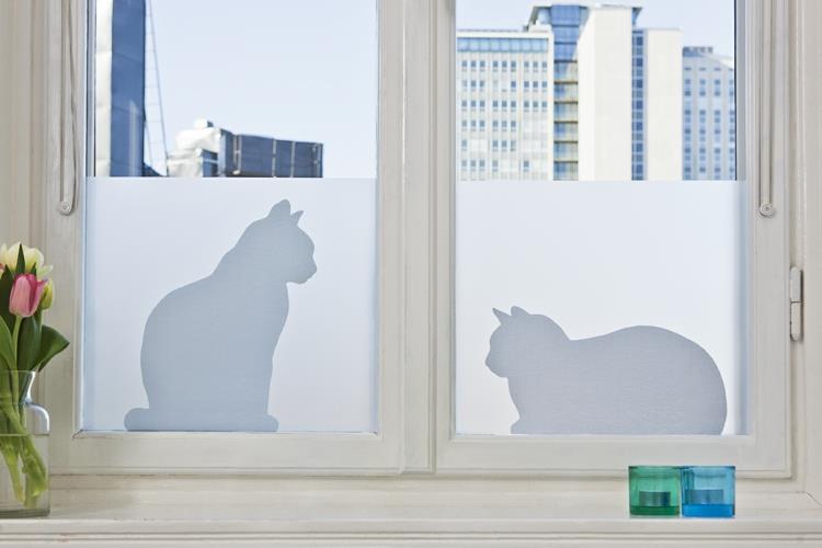 Ikkuna elokuva läpinäkymätön ikkuna elokuva yksityisyys näytön kissat malli