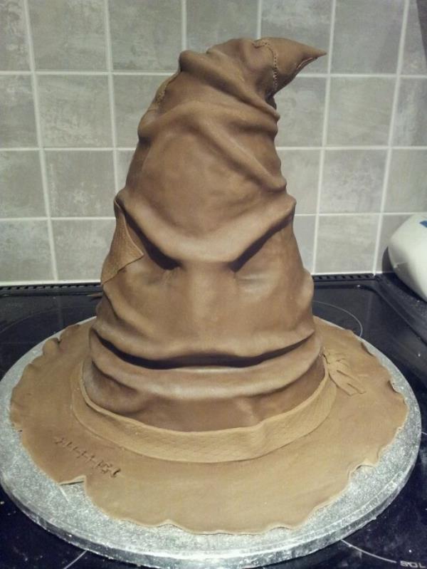 harry potter kakkuja suuri kakku koristelu kakku luvut hat magic