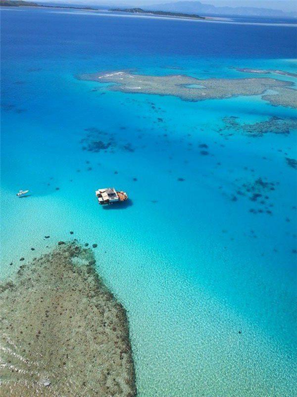 Fidžinsaarten lomapilvi 9 baari keskellä merta