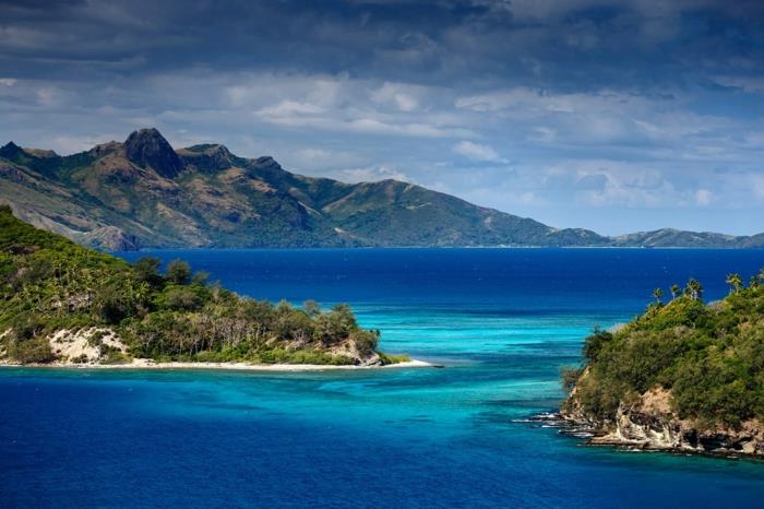 Fidžin saaret loma luonto valtameri vuoret