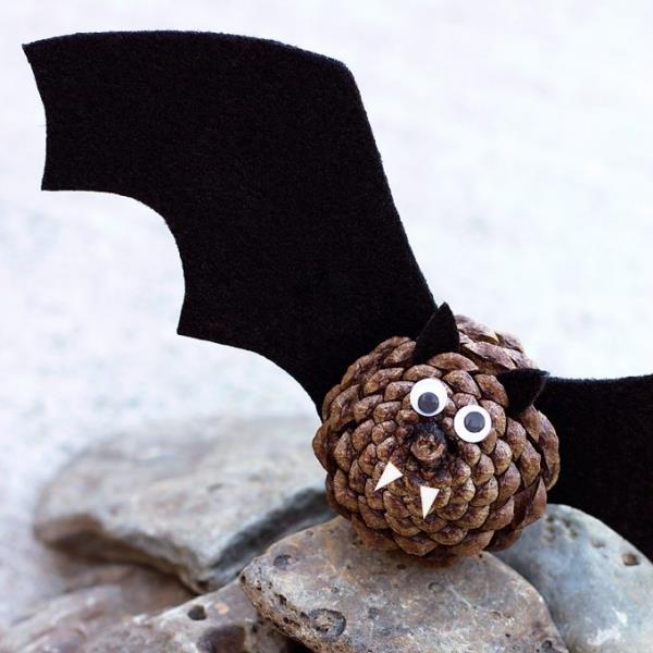 Lepakkomurha lasten kanssa Halloweeniksi - 50 lumoavaa ideaa ja ohjeita zapfen vampir bat diy
