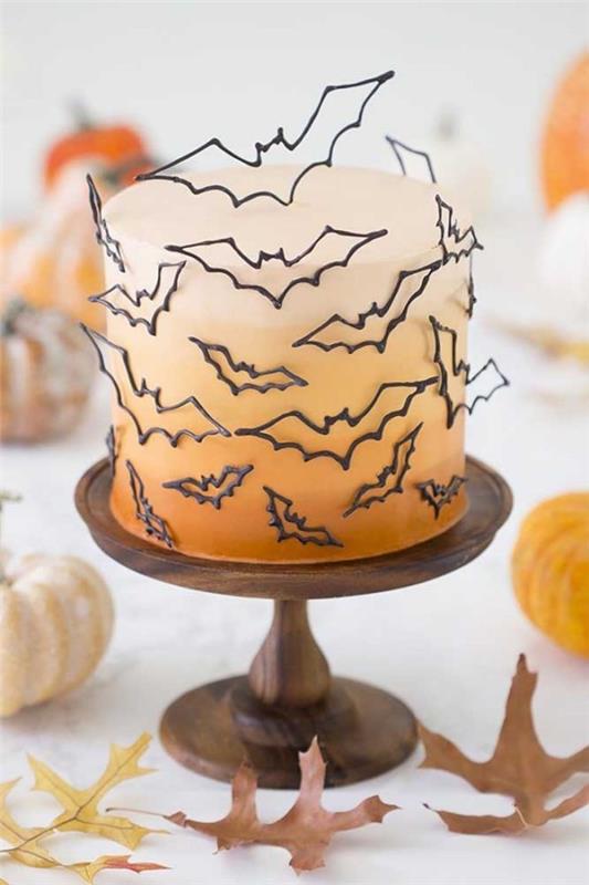 Lepakot - Halloween -kakku