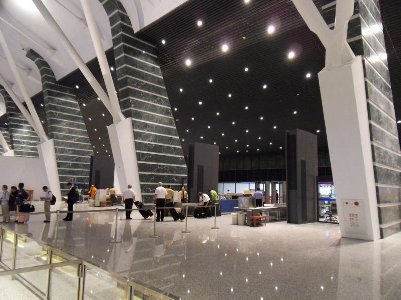 Taiwanin lentokentän kunnostus Taoyuanin kansainvälisen lentokentän terminaali 1