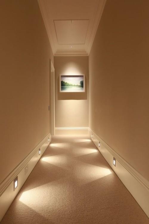 Suunnittele käytävä - mielenkiintoinen idea huoneen valaistukseen